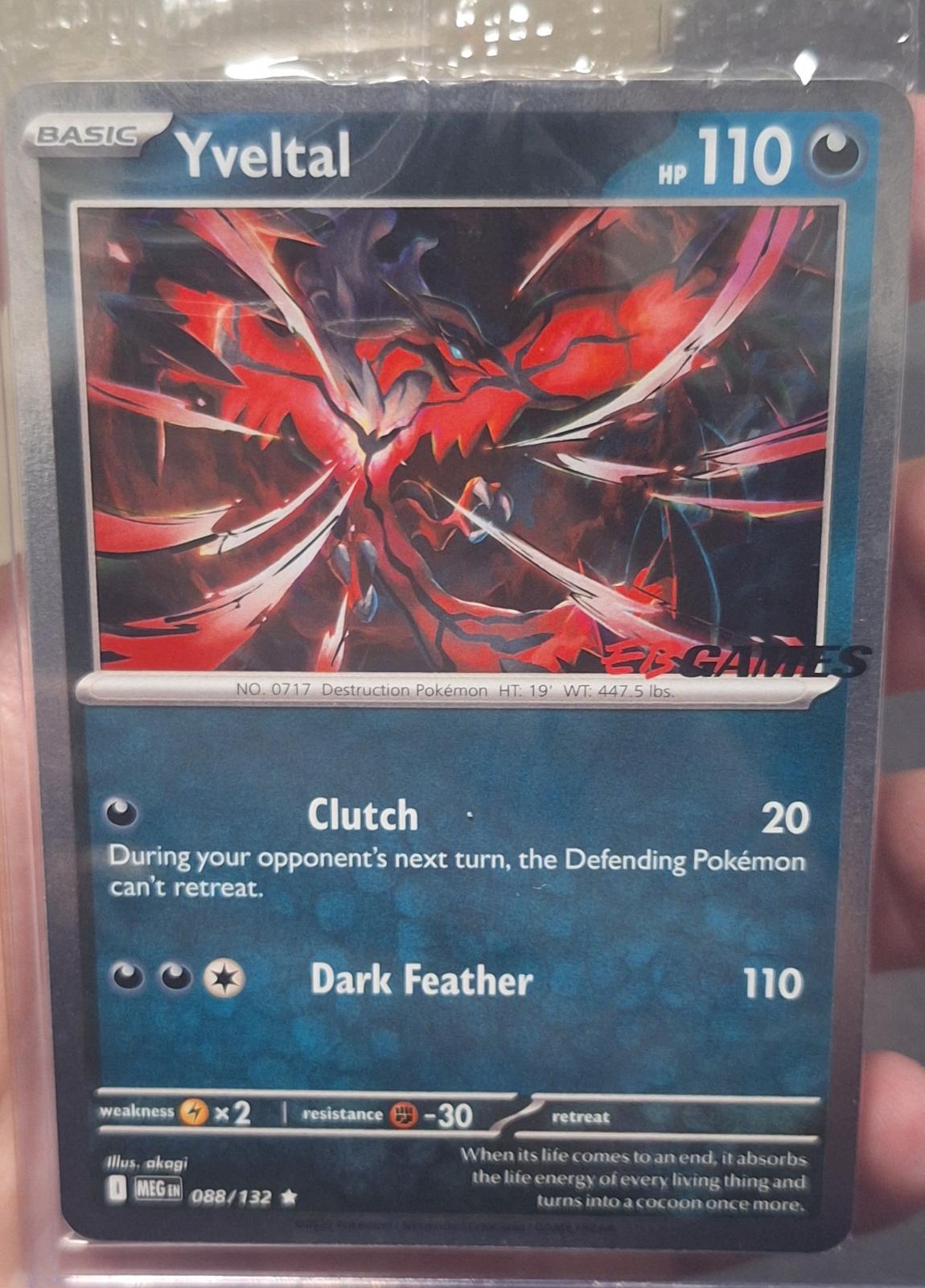Mega Evolution Yveltal [Eb-Games] Pokémon card